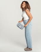 On - the - Go Pouch Navy Stripe 3.5L - DACOSTA